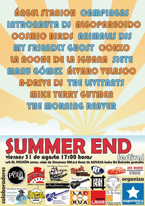 El Summer End congrega por tercera vez lo mejor de la escena musical vallisoletana