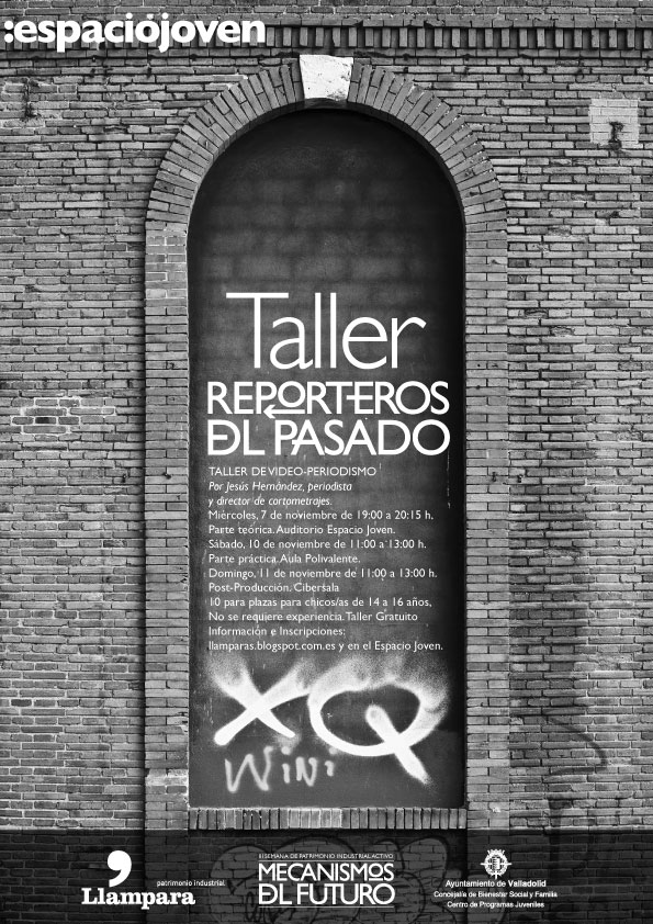Taller “Reporteros del pasado. Periodismo y entrevistas”. III Semana de Patrimonio Industrial LLámpara