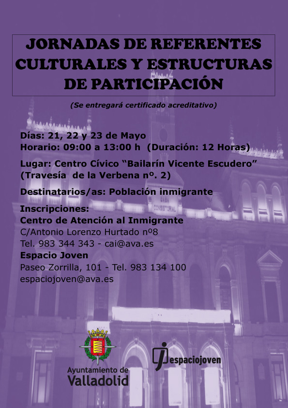 Jornada de referentes culturales y estructuras de participación
