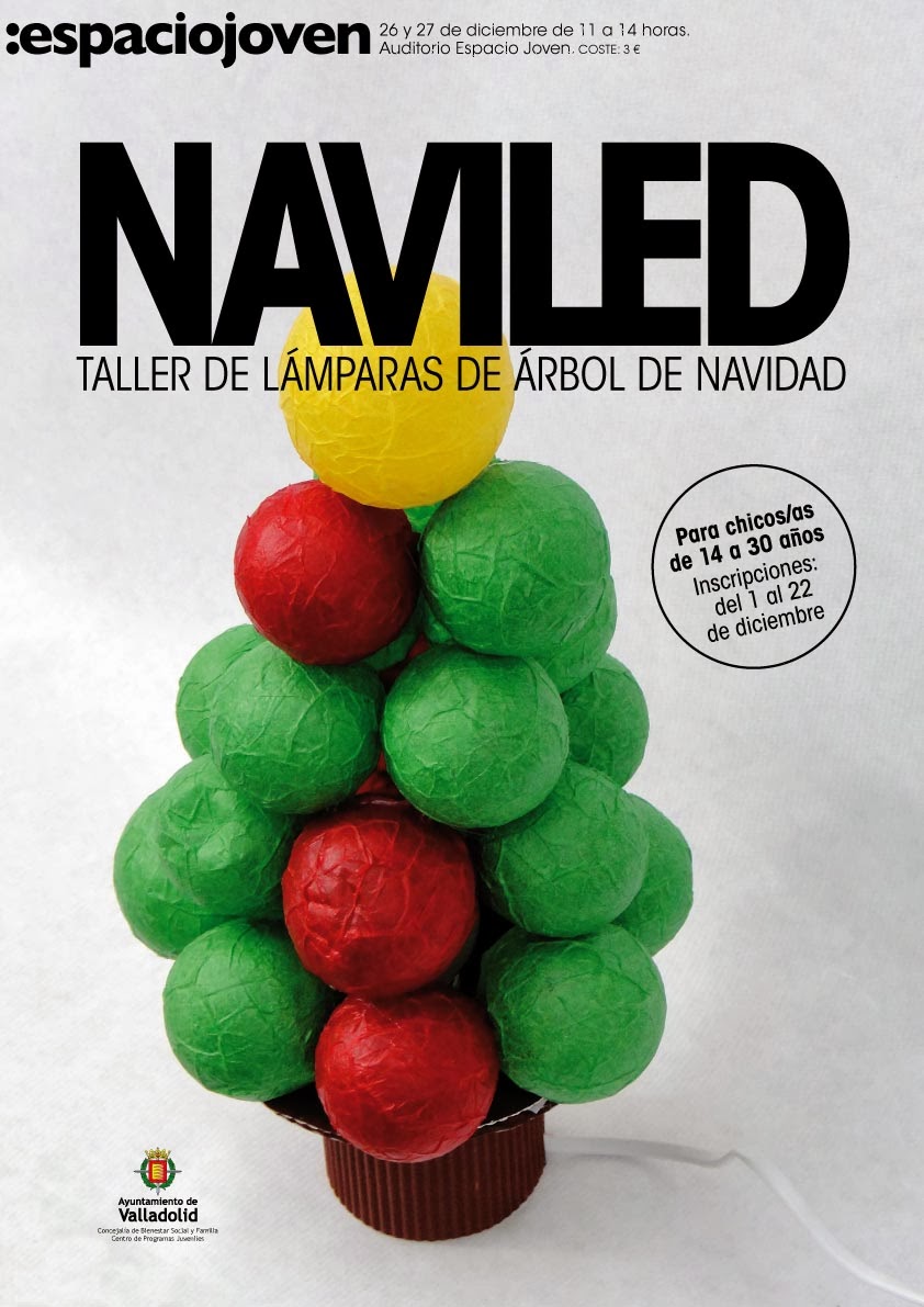 Naviled: Taller de lámparas de Árbol de Navidad