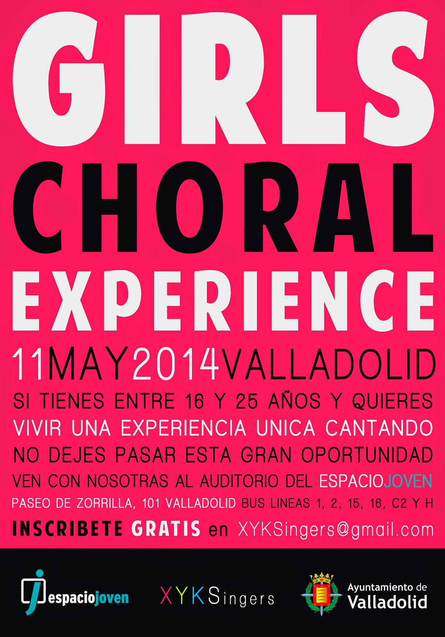 Girls Choral Experience, solo apto para las más atrevidas.