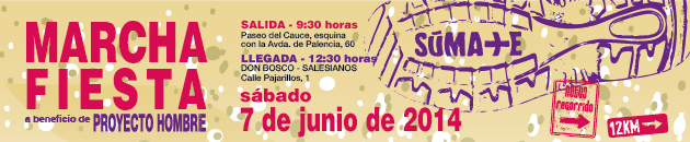 18ª Marcha-Fiesta a beneficio de Proyecto Hombre de Valladolid