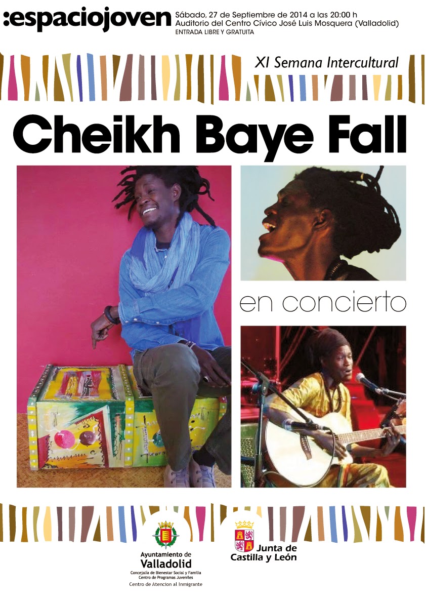 Concierto Semana Intercultural de Valladolid: Cheikh Baye Fall