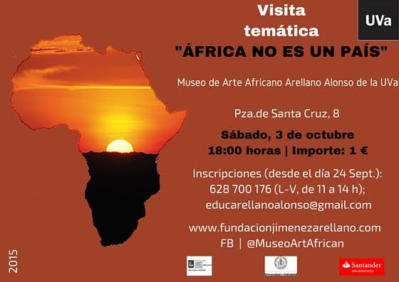 Visita temática en el palacio de Santa Cruz: "África no es un país".