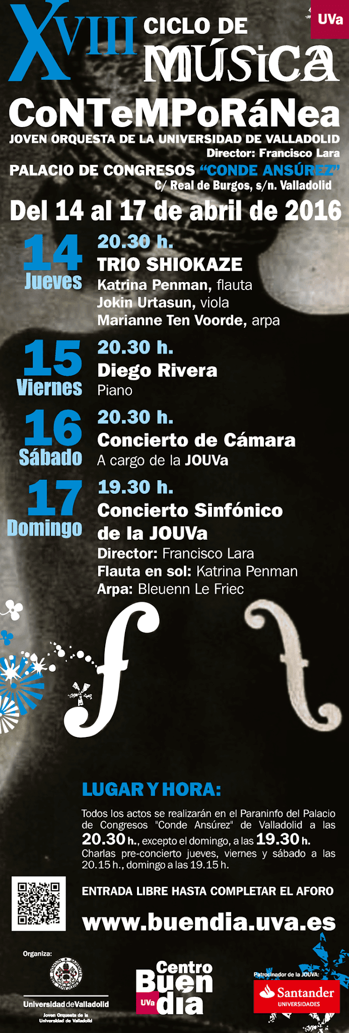 XVIII Ciclo de Música Contemporánea: Joven Orquesta de la Universidad de Valladolid