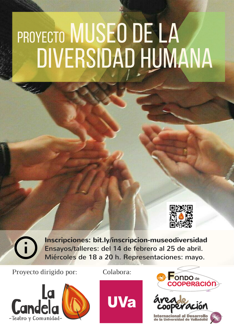 Proyecto teatral colectivo "Museo de la Diversidad Humana" de "La Candela Teatro"