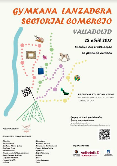 Gymkana Lanzadera Sectorial Comercio de Valladolid