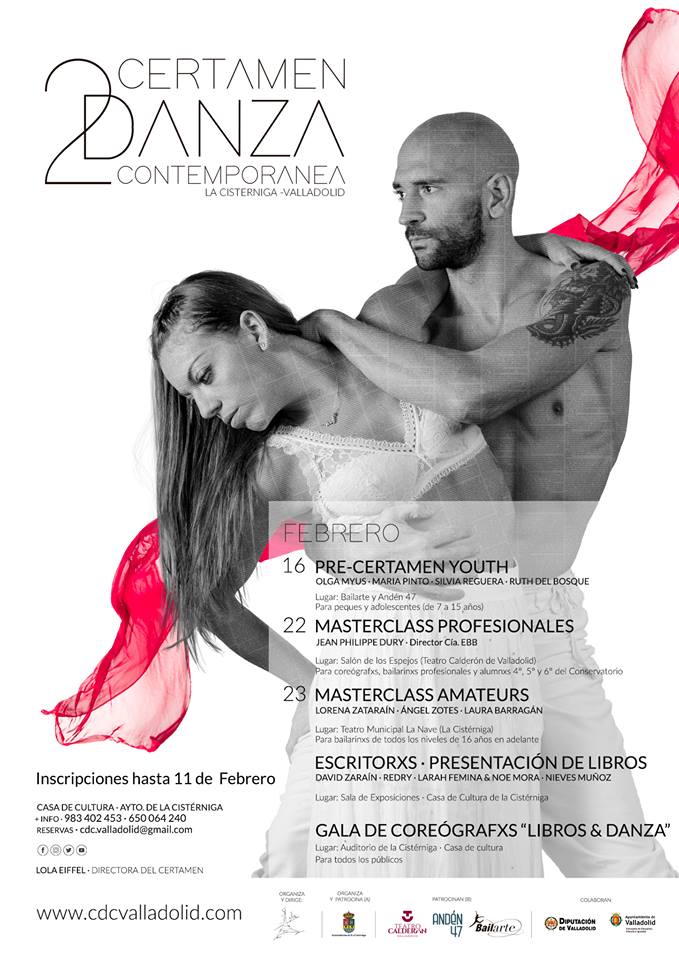2º Certamen de Danza Contemporánea La Cistérniga - Valladolid.