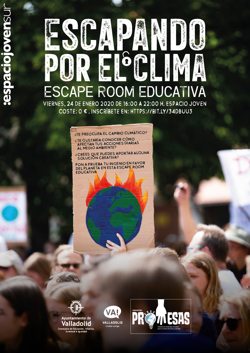 Escapando por el clima: Escape Room Educativa en el Espacio