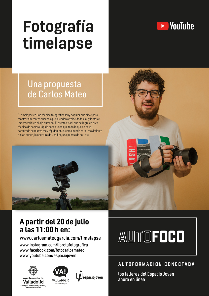 AUTOFOCO presenta: taller online de timelapse con Carlos Mateo