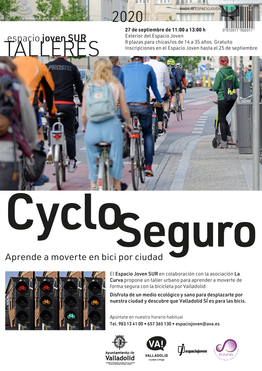 Cyclo Seguro. Aprende a moverte en bici por ciudad.