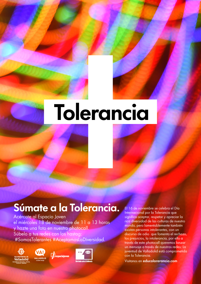 Photocall "Súmate a la Tolerancia"