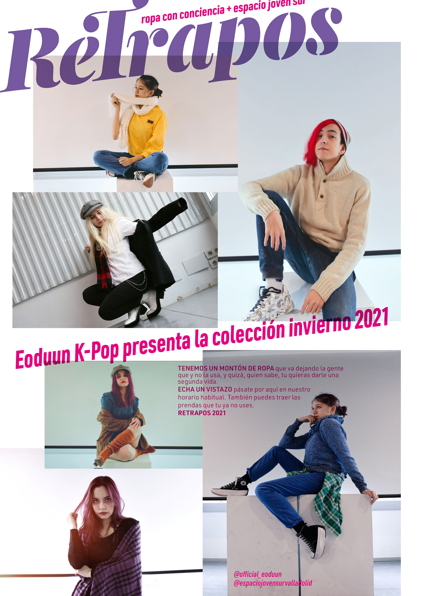 Eoduun Kpop presenta la colección Re-Trapos invierno 2021