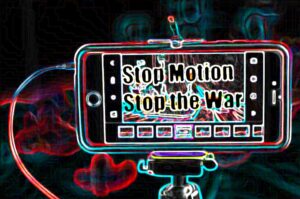 Taller Stop Motion - Stop the war en el Espacio Joven Sur